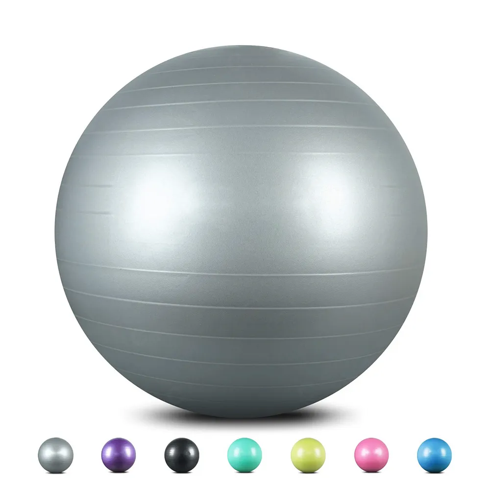 How do yoga ball workouts improve overall body stability?